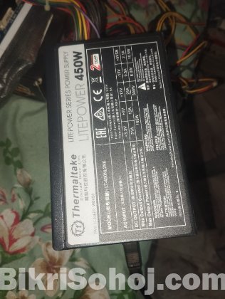 Thermaltake Litepower 450W Non Modular Power Supply